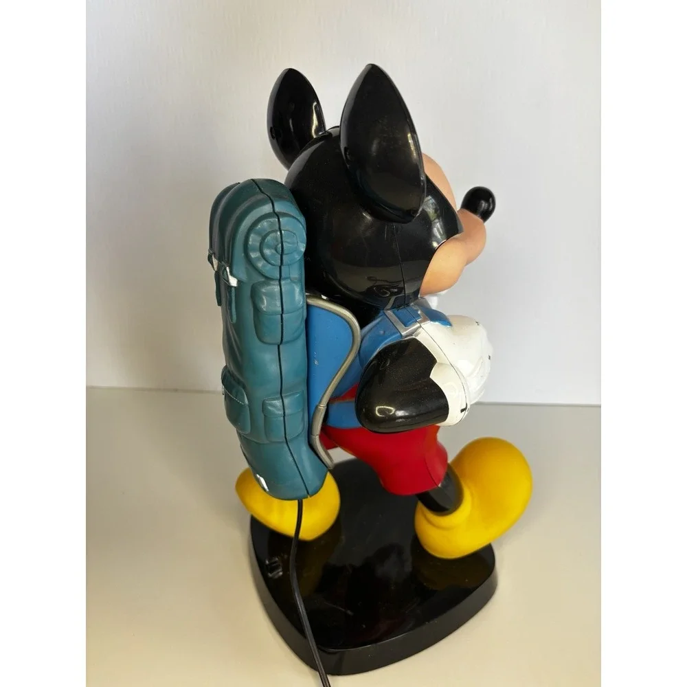 ☎️Vintage 1986 Tyco‎ Mickey Mouse Hiking Figure Telephone 14